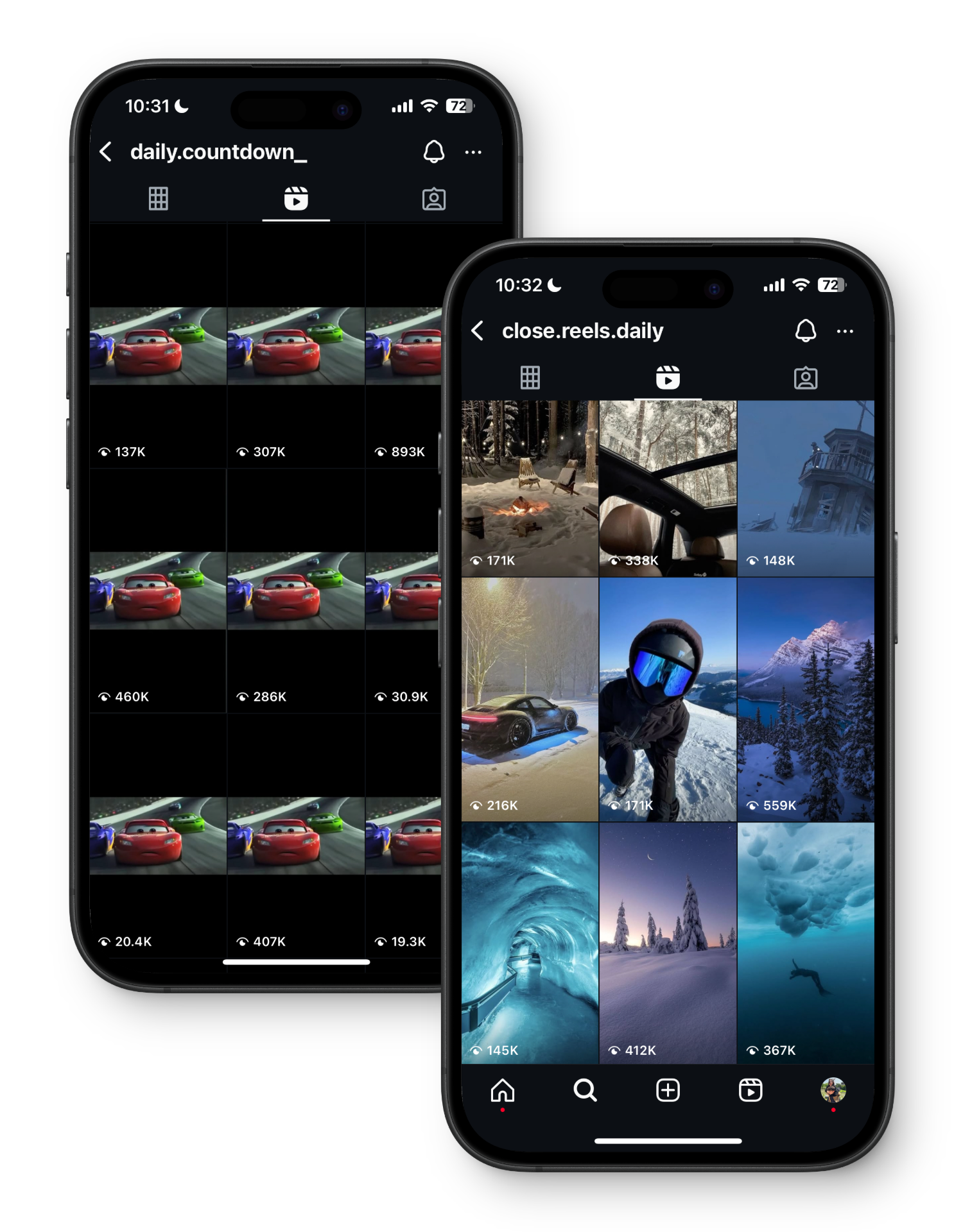 Reelify App Interface